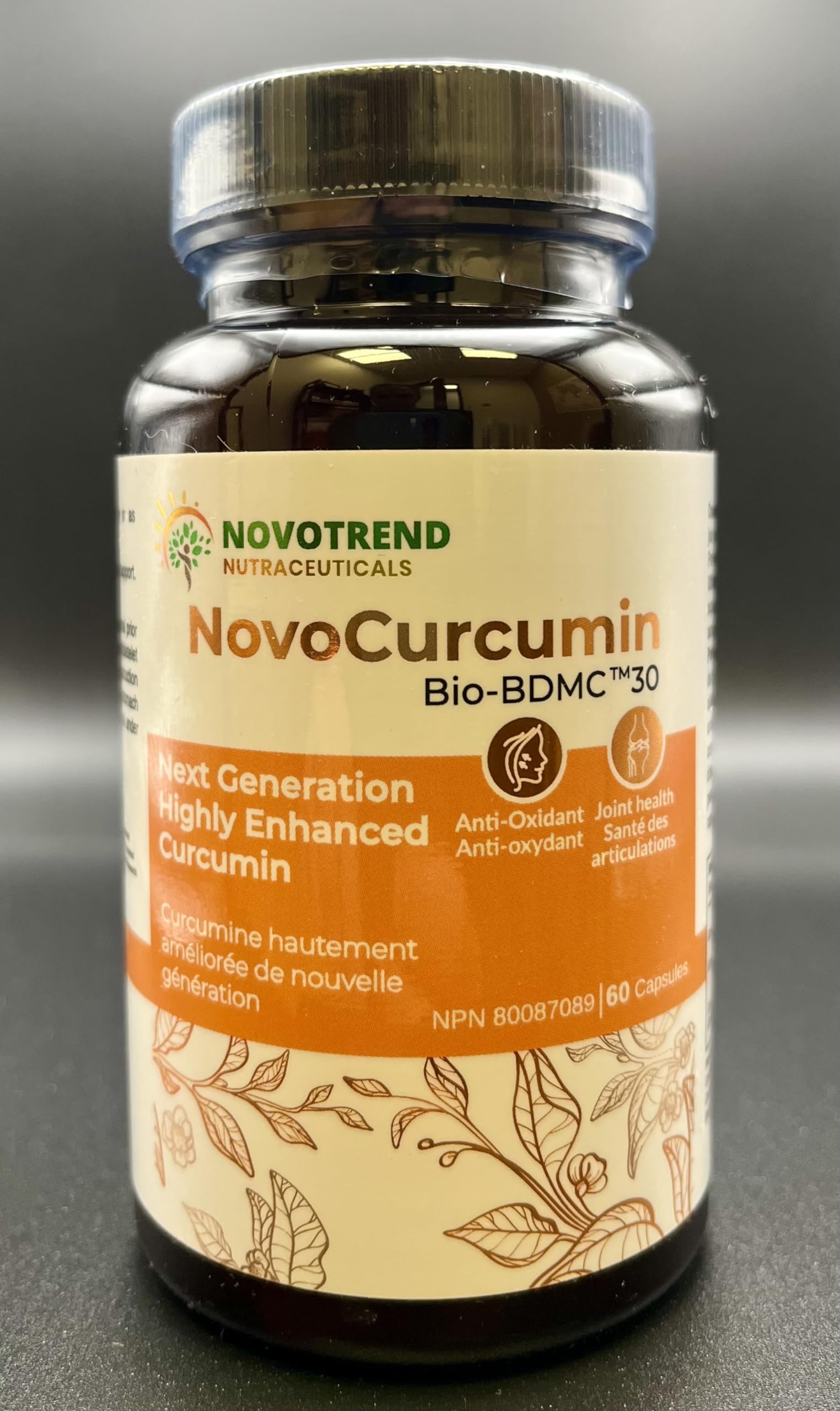 Amazon.com: NovoCurcumin Bio-BDMC30-60 Capsules- Next Generation